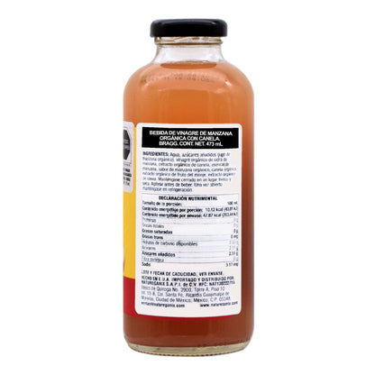 Bebida Vinagre De Manzana Canela 473 Mililitros (BRAGG)
