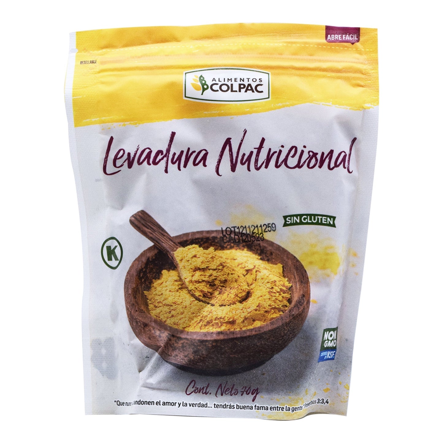 Levadura Nutricional 70 G (LA HERBONATURISTA)