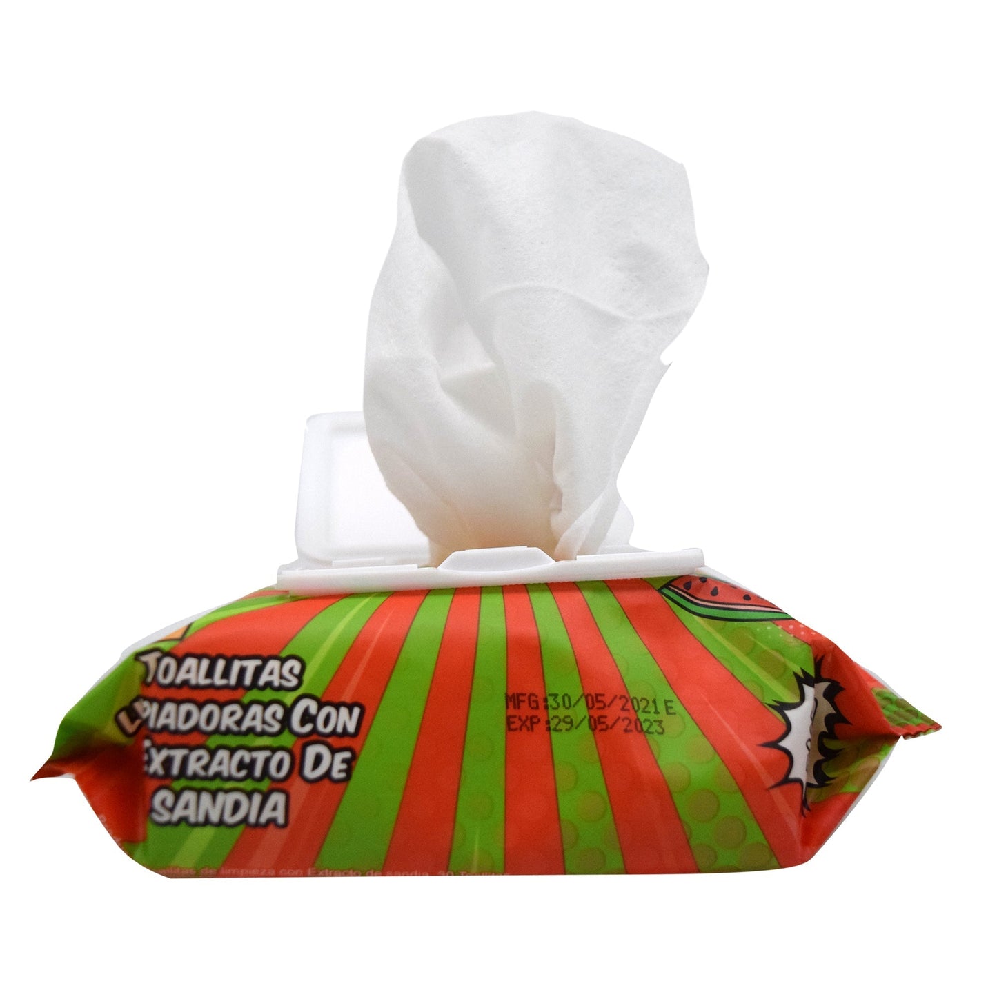 Toallita Desmaquillante Sandia 30 Pza (BAUSSE POP)