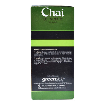 Chai Te Verde 25 Sob (MALABAR)