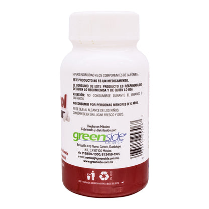 Resveratrol 30 Cápsulas GREENSIDE – Antioxidante, longevidad y salud celular