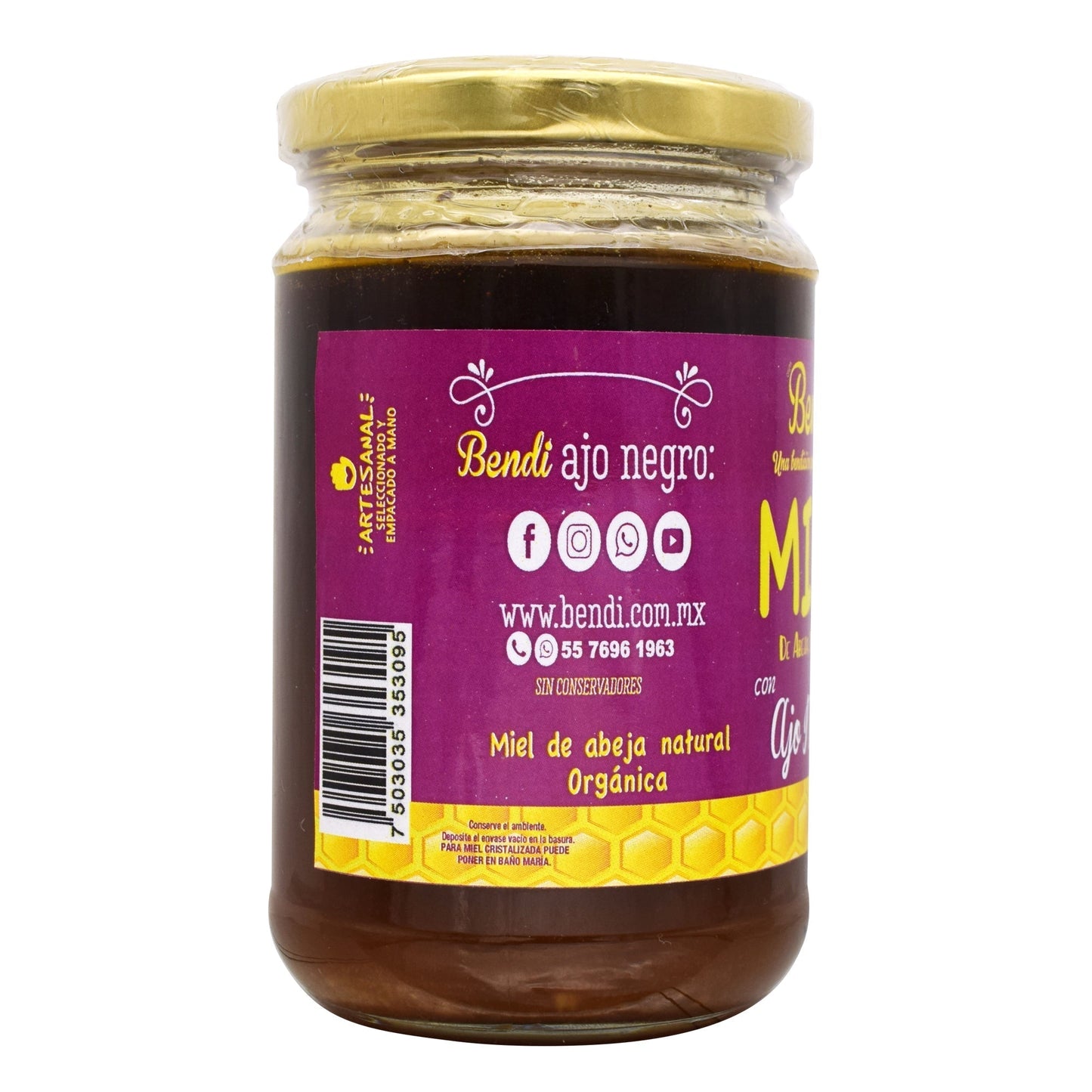 Miel Ajo Negro 360 G (BENDI AJO NEGRO)