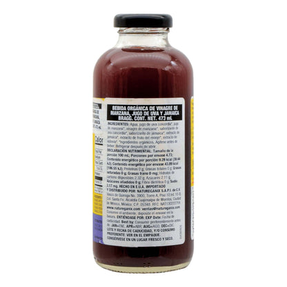 Bebida Vinagre De Manzana Uva Jamaica 473 Mililitros (BRAGG)
