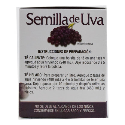Te De Semilla De Uva 25 Bolsitas (GREENSIDE)