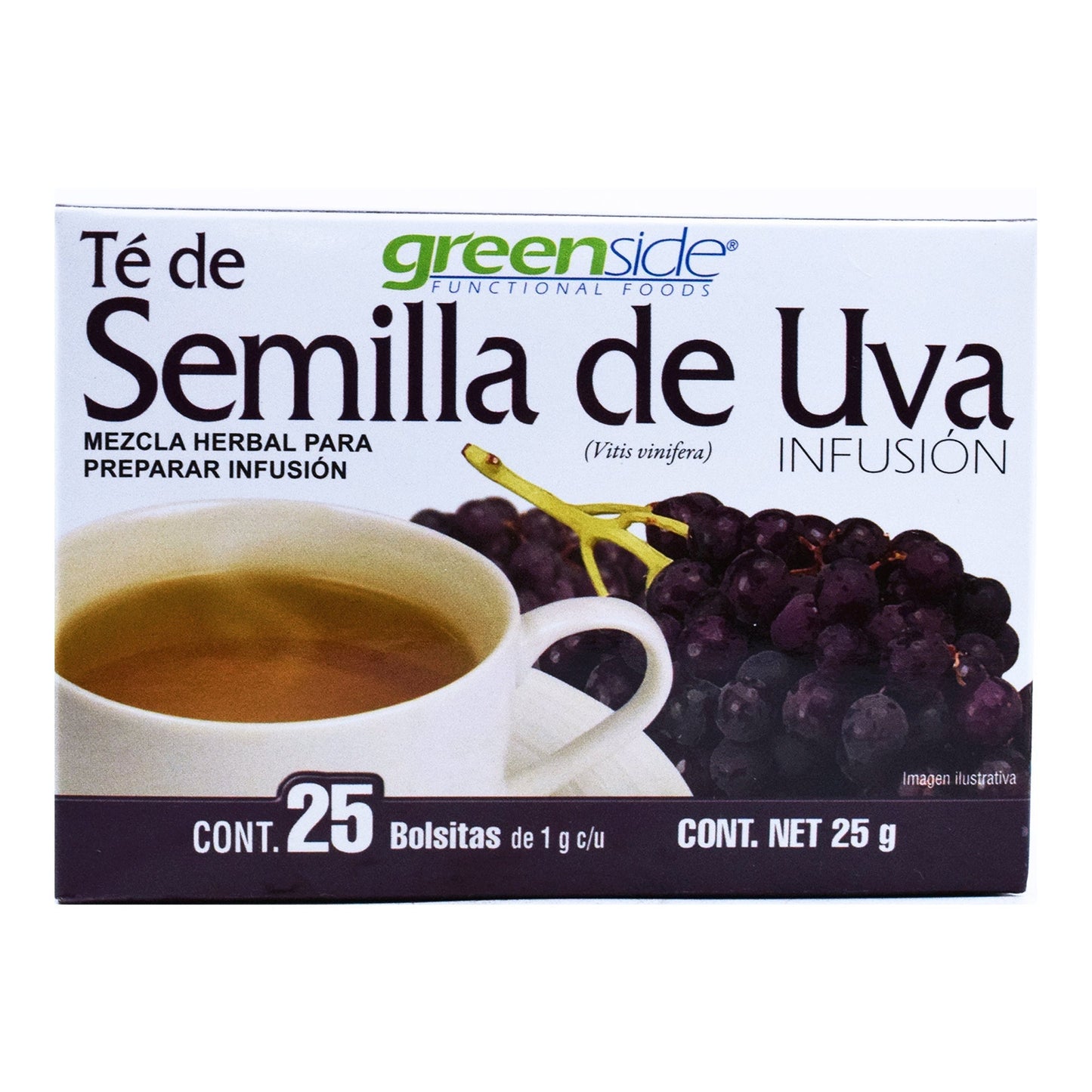 Te De Semilla De Uva 25 Bolsitas (GREENSIDE)