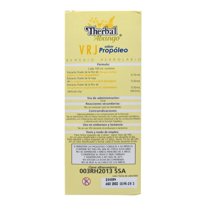 Jarabe VRJ Sab Propoleo 240 Mililitros (THERBAL)