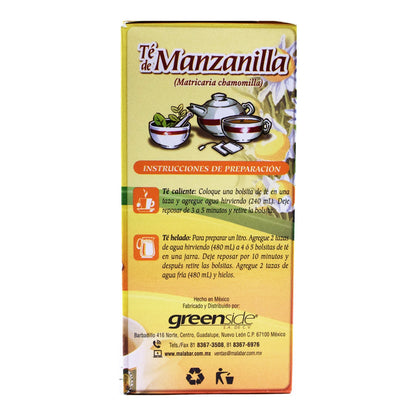 Te De Manzanilla Malabar 25 Bolsitas (MALABAR)