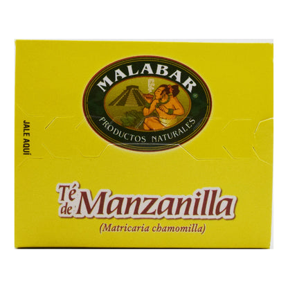 Te De Manzanilla Malabar 25 Bolsitas (MALABAR)