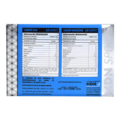 Brave Varios Sabores 13 G (Paquete 20) (MDN SPORTS)