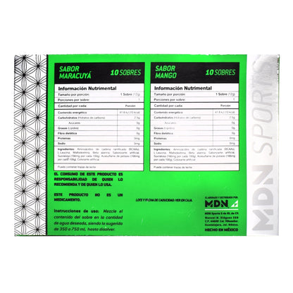 Bcaas Varios Sabores 13 G (PAQUETE 20) (MDN SPORTS)