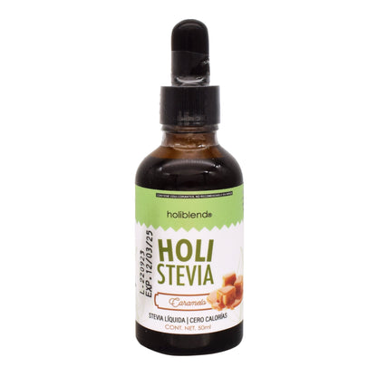 Stevia Liquida Sab Caramelo 50 Mililitros (HOLIBLEND)