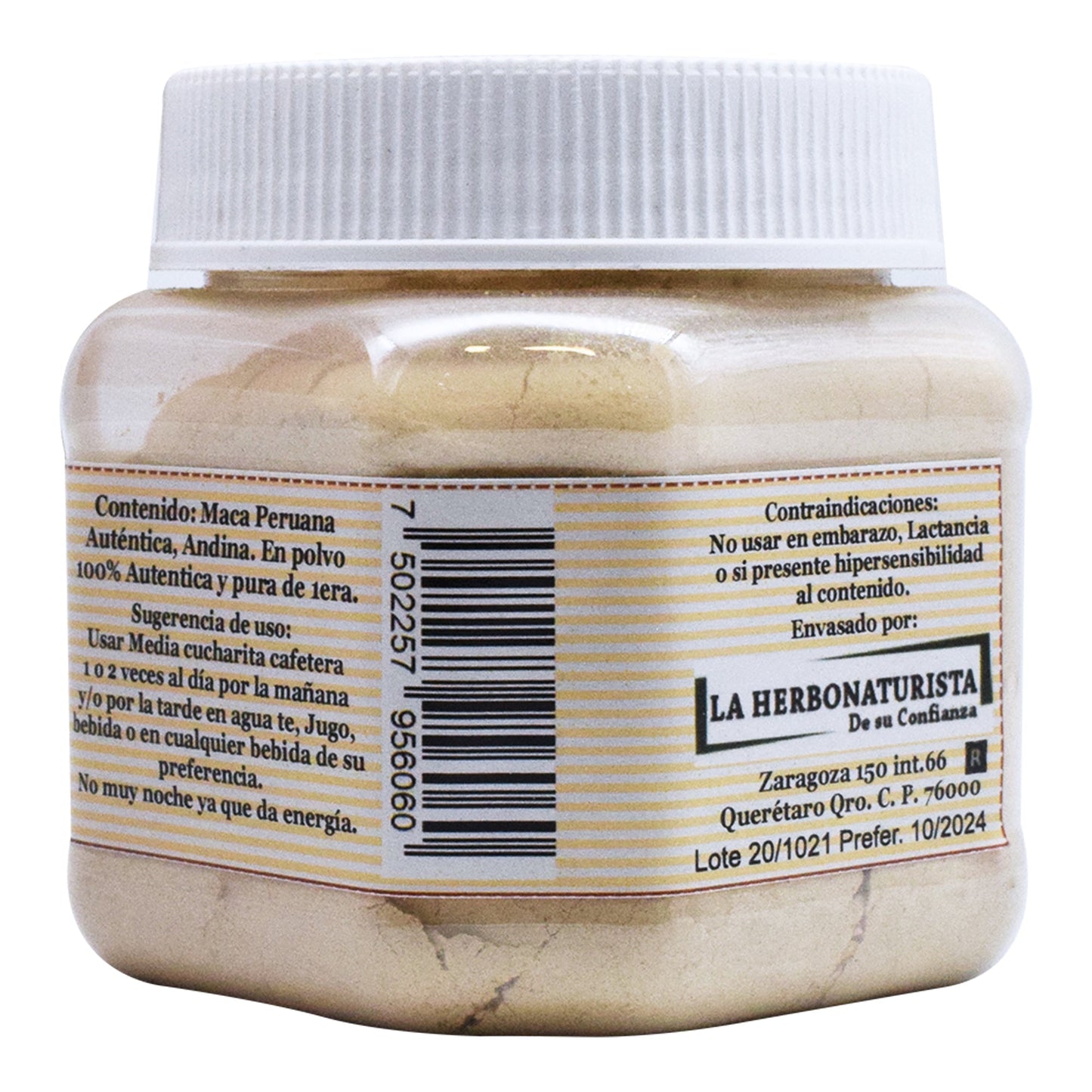 Maca Peruana 125 G (LA HERBONATURISTA)