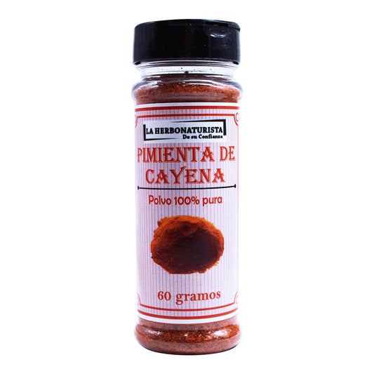 Pimienta Cayena 60 G (LA HERBONATURISTA)