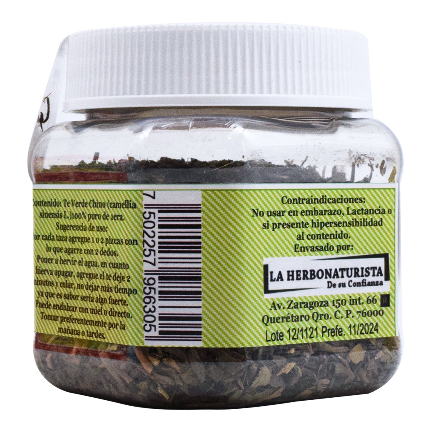 Te Verde Chino Hojas 50 G (LA HERBONATURISTA)