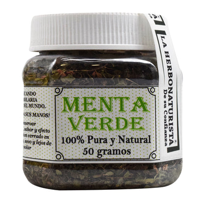 Menta Verde Hojas 50 G (LA HERBONATURISTA)