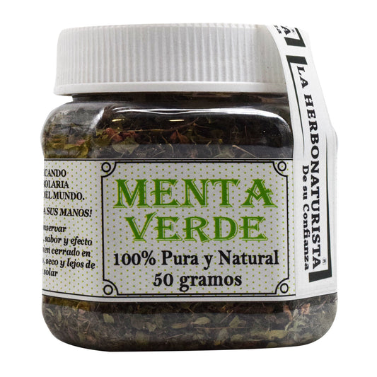 Menta Verde Hojas 50 G (LA HERBONATURISTA)