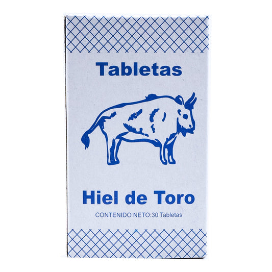 Hiel De Toro 30 Tabletas (YERBO VITAL)