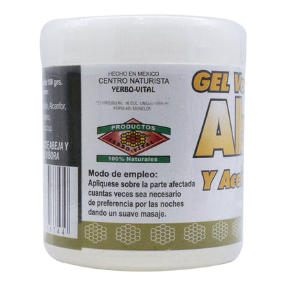 Gel Veneno De Abeja Y Aceite De Vibora 125 G (YERBO VITAL)
