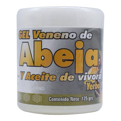 Gel Veneno De Abeja Y Aceite De Vibora 125 G (YERBO VITAL)