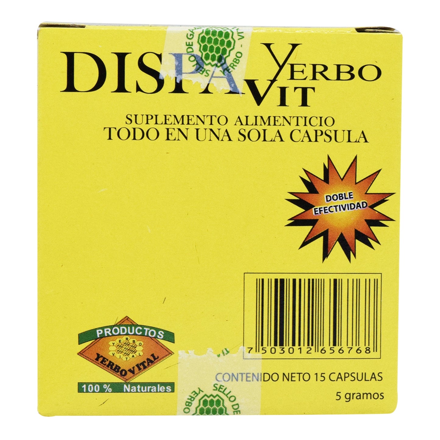 Dispan 15 Cápsulas (YERBO VITAL)