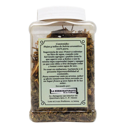 Salvia Aromatica Hojas Y Tallos 100 G (LA HERBONATURISTA)