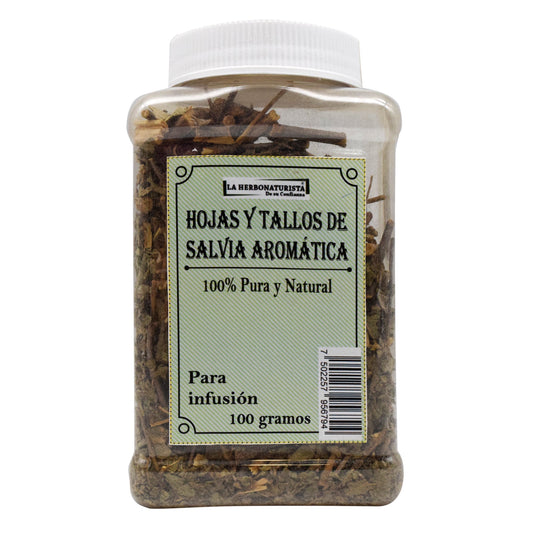 Salvia Aromatica Hojas Y Tallos 100 G (LA HERBONATURISTA)