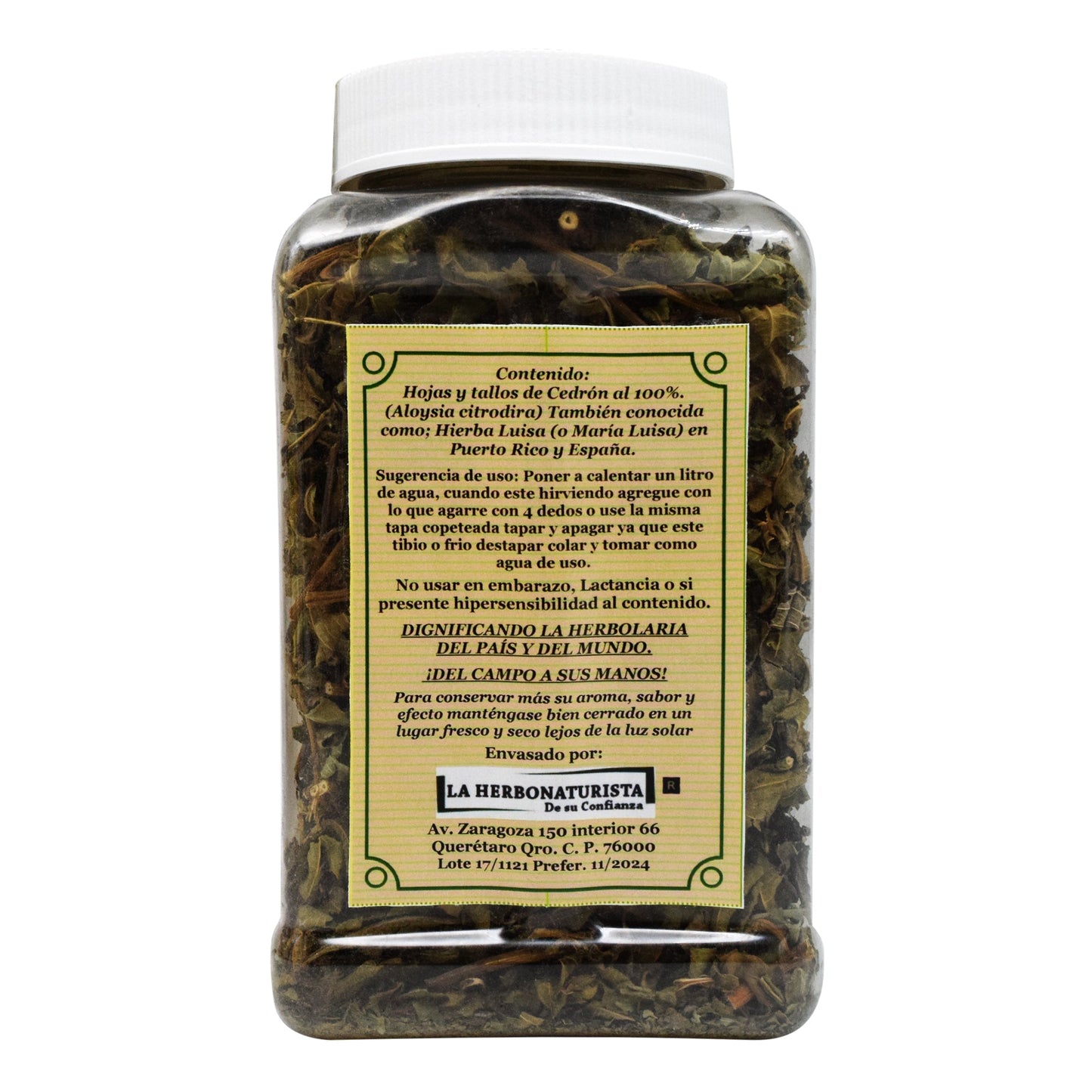 Cedron Hojas Y Tallos 80 G (LA HERBONATURISTA)