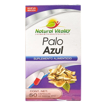 Palo Azul 50 Cápsulas (NATURAL VITALITY)