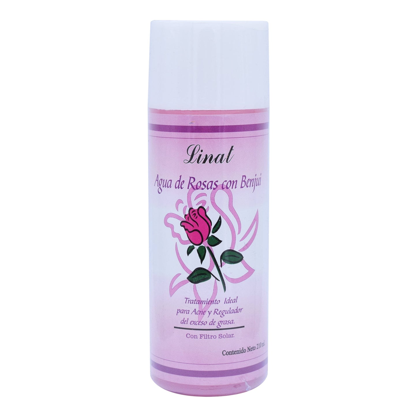 Agua De Rosas 210 Mililitros (LINAT)