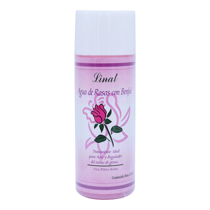 Agua De Rosas 210 Mililitros (LINAT)