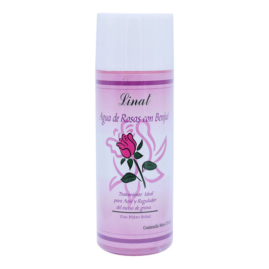 Agua De Rosas 210 Mililitros (LINAT)