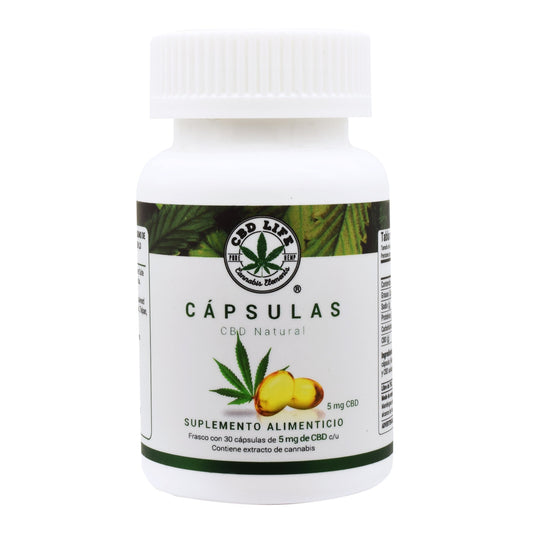 Cbd Natural 30 Cápsulas (CBD LIFE)