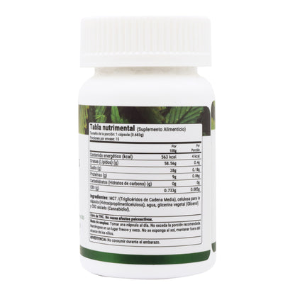 Cbd Natural 15 Cápsulas (CBD LIFE)