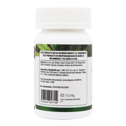 Cbd Natural 15 Cápsulas (CBD LIFE)