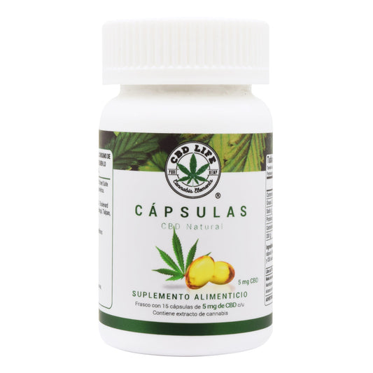 Cbd Natural 15 Cápsulas (CBD LIFE)