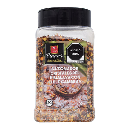 Sal Del Himalaya Con Chile Cambray 400 G (PRAGNA)