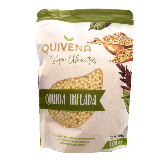 Quinoa Inflada Natural 100 G (QUIVENA)
