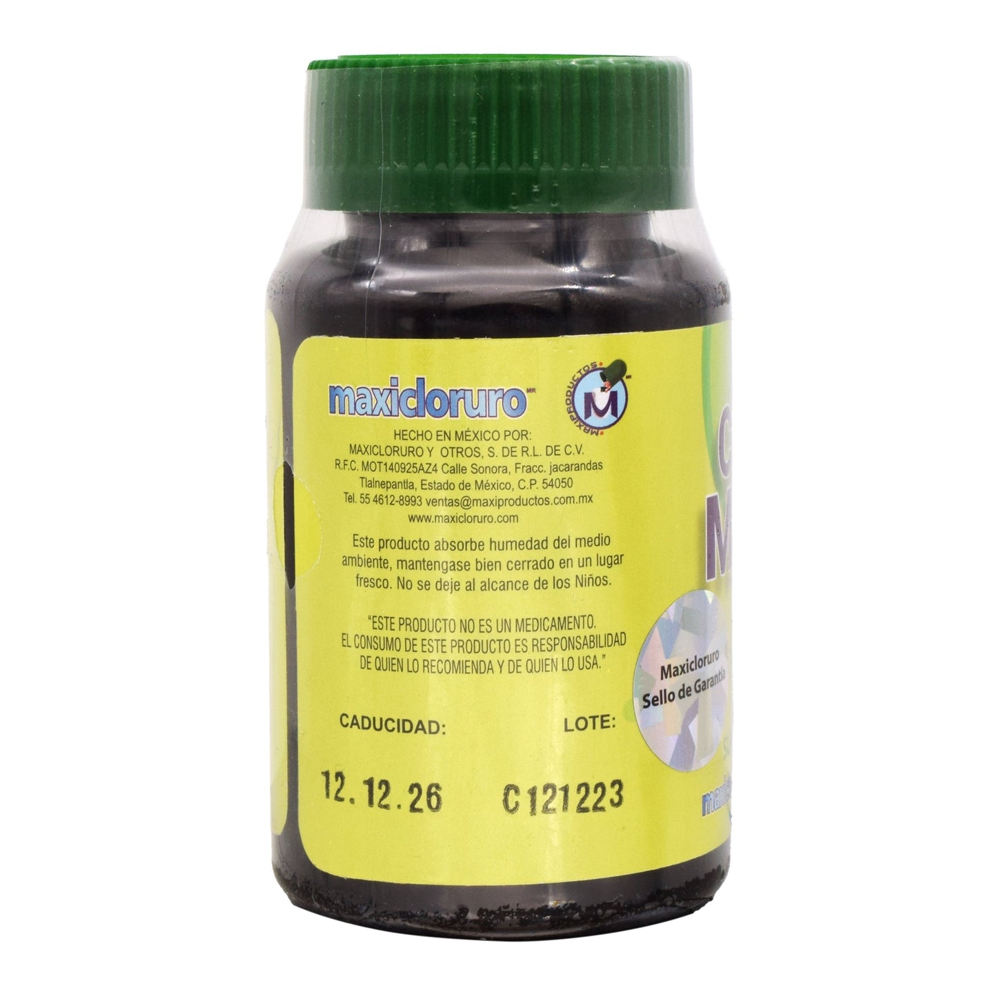 Citrato Magnesio Zinc 60 Cápsulas (MAXICLORURO)