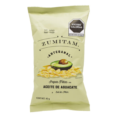Papas Fritas Con Aceite De Aguacate 40 G (ZUMITAM)