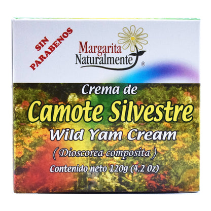 Crema De Camote Silvestre 120 G (MARGARITA NATURAL)