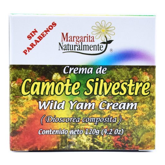 Crema De Camote Silvestre 120 G (MARGARITA NATURAL)