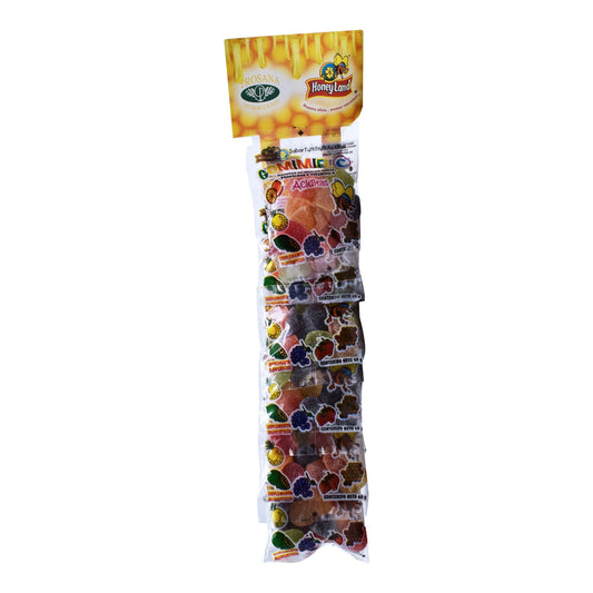 Gomitas De Miel Sabor Tutifruti 60 G (Paquete 6) (HONEY LAND)