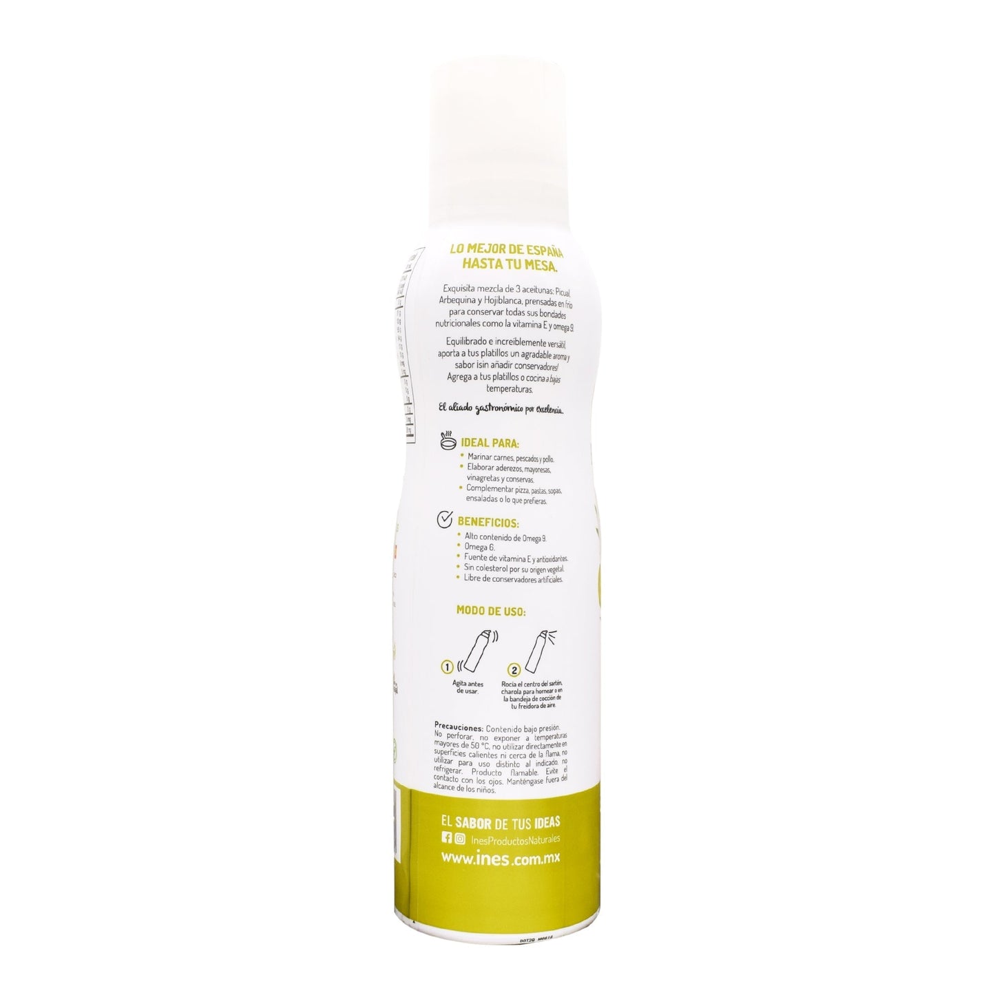 Aceite Oliva Extra Virgen 134 G (INES)