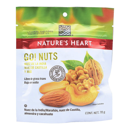 Go Nuts 70 G (NATURES HEART)