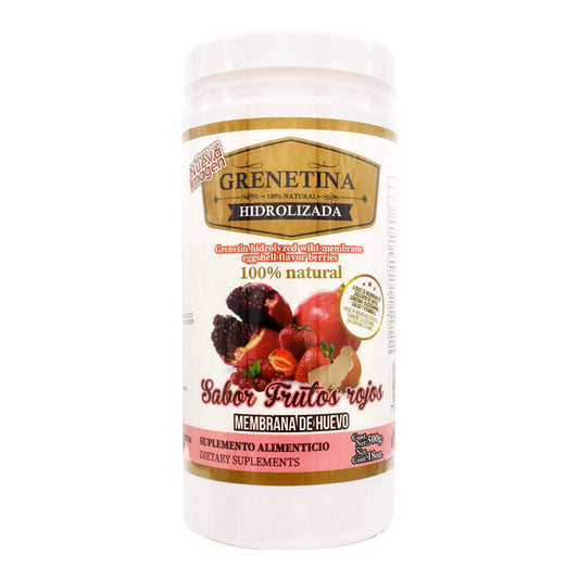 Grenetina Hidrolizada C/ Membrana De Hvo Sab Frutos Rojos 500 G (PRETTY BEE)