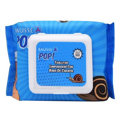 Toallita Desmaquillante Baba De Caracol 30 Pza (BAUSSE POP)