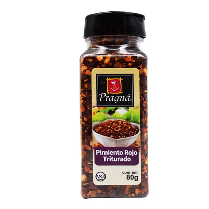 Pimiento Rojo Triturado 80 G (PRAGNA)