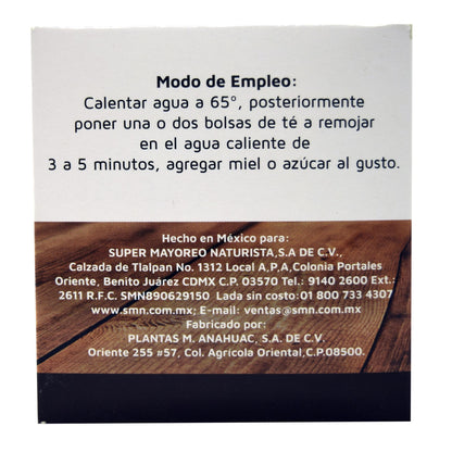 Te De Boldo 36 Sob (VIDANAT/INFUSIONES)