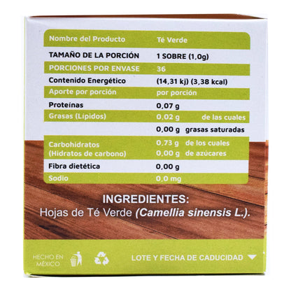 Te Verde 36 Sob (VIDANAT/INFUSIONES)