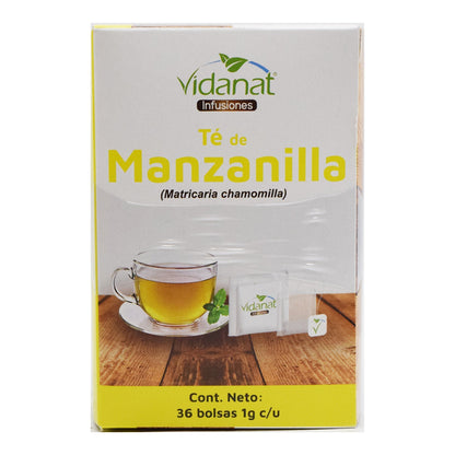 Te De Manzanilla 36 Sob (VIDANAT/INFUSIONES)